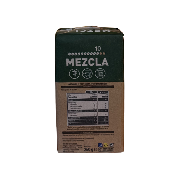 Кава мелена Hacendado Mezcla 250г 5254 фото