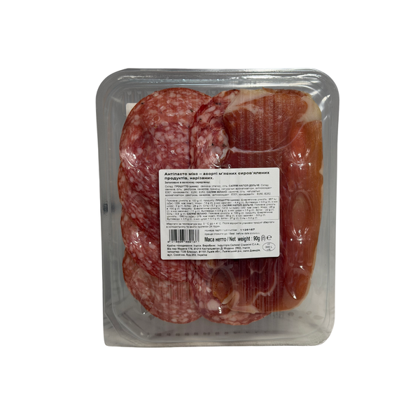 Brunamore Antipasto Mix м&rsquo;ясне асорті, нарізка 90 г  2522151501 фото