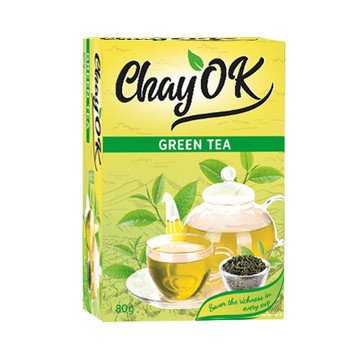 Чай зелений CHAYOK листовий розсипний, 80 г, 10 уп/ящ 2107593602 фото