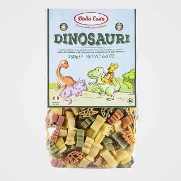 Макарони Dalla Costa Dinosauri 250гр 01304S8512250DCA фото