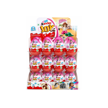 Шоколадне яйце Kinder JOY Для дівчаток 16 шт/ящ 11451201 фото