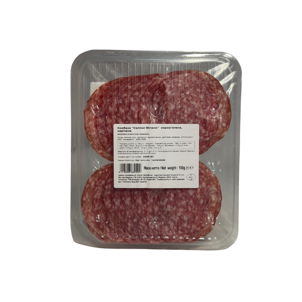 Brunamore Salame Milano нарізка, 100 г 024841541 фото
