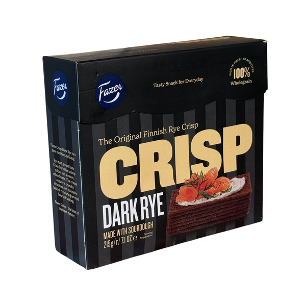 Хлібці житні Fazer Crisp Rye Dark 215 г 54441541 фото