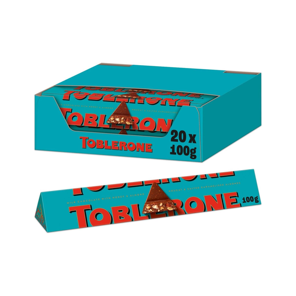 Шоколад Toblerone молочний з нугою 100г 2112125125 фото