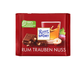 Шоколад Ritter Sport 100g Rum Trauben Nuss 56479845 фото