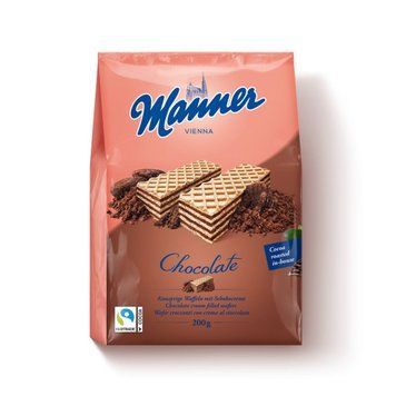 Вафлі Manner Chocolate з шоколадним кремом, 200 г 1921619337 фото