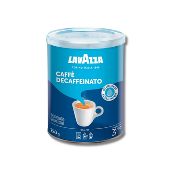 Кава Lavazza Caffe Decaffeinato мелена без кофеїну ж/б, 250 г, 12 шт/ящ 2228167583 фото