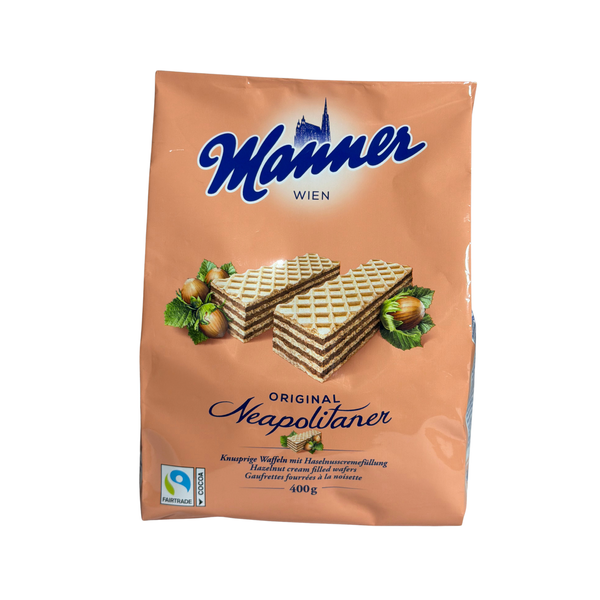 Вафлі Manner Neapolitaner з горіховим кремом, 200 г 1921624702 фото