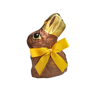 Шоколадна фігурка Hauswirth Великодній зайчик золотий, 50 г, 30 шт/ящ 2179618960 фото