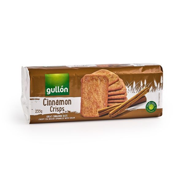 Печиво Gullon Cinnamon crisps з корицею 235гр T4092 фото