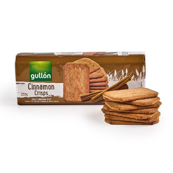 Печиво Gullon Cinnamon crisps з корицею 235гр T4092 фото