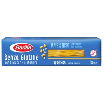 Макарони спагетті Barilla Spaghetti №5 без глютену 400гр, (12шт/ящ) LT1049 фото