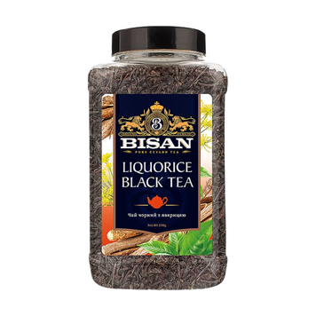 Чай чорний BISAN Liquorice Black 230 г 1555 фото