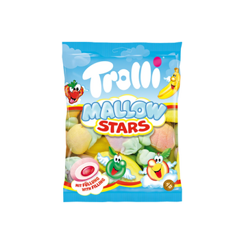 Маршмеллоу Trolli mallow stars без глютену, 150 г, 8 уп/ящ 71200429791 фото