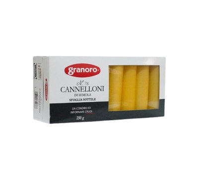 Макарони Granoro Cannelloni, 250 г, 12 шт/ящ 1974734998 фото