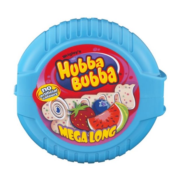 Жуйка Hubba Bubba Tape Berry, 12шт/уп 1634618157 фото