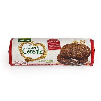 Печиво Gullon Cuor de Cereale Cioccolato з шоколадом 280гр T3997 фото