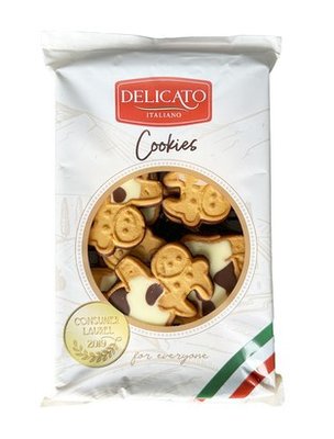 Печиво Delicato Italiano корівка з кремом, 200 г, 10 уп/ящ 2112429493 фото