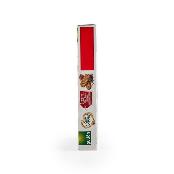 Печиво Gullon Cuor de Cereale crema di Nocciola з шоколадними крихтами і горіховим кремом 220гр T5082 фото
