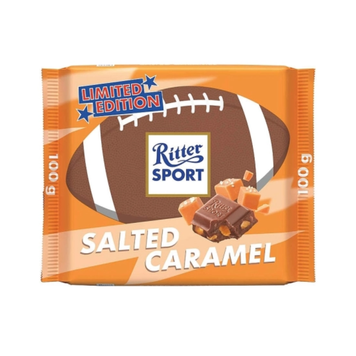 Ritter Sport Salted Caramel American Football 100г 01245641514 фото