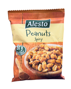 Арахіс Alesto Peanuts Spicy з червоним перцем, 150г 125416541521 фото