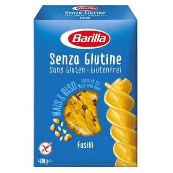 Макарони без глютену BARILLA Fusilli, 400г, 14 шт/ящ 1690605672 фото