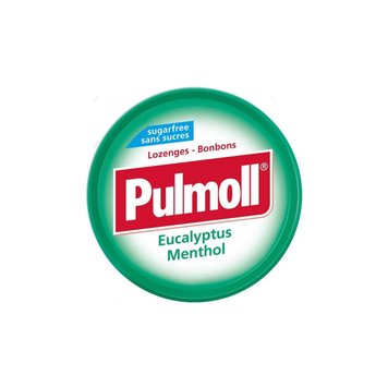 Льодяники Pulmoll Eucalyptus Menthol евкаліпт-ментол без цукру, 45 г, 10 шт/ящ 1937387107 фото