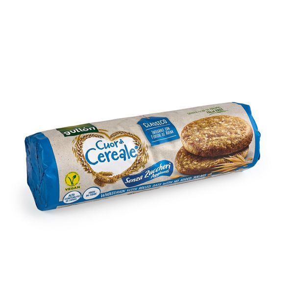 Печиво Gullon Cuor de Cereale Tradizionale без цукру 280гр T3997 фото