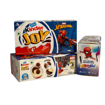 Шоколадне яйце Kinder JOY SPIDER-MAN набір 3шт 41545125 фото