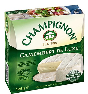 Сир Camembert deLuxe 60% 125 г, 10шт/ящ 1673545823 фото