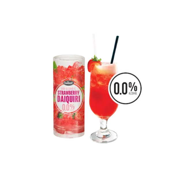 Коктейль Twisst Strawberry Daiquiri безалкогольний 240мл 2045122 фото
