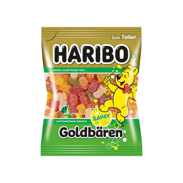 Желейки Haribo Goldbaren Sauer 175г 40шт/уп 8216723968 фото