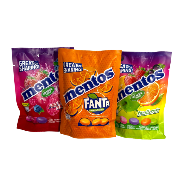 Драже Mentos fruit mix 160g 45465486 фото