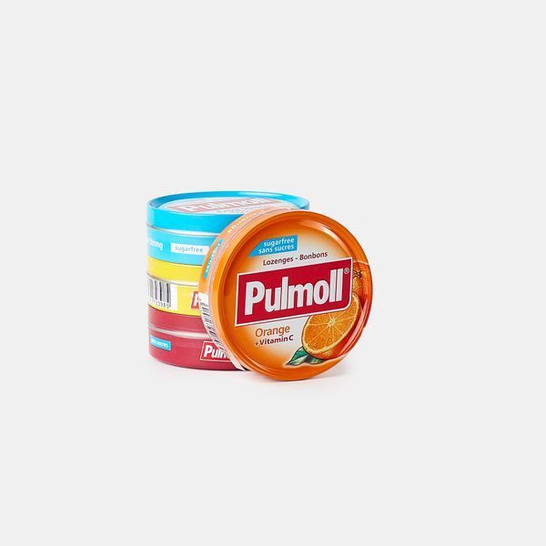 Льодяники Pulmoll Orange + vit C апельсин без цукру, 45 г 1937393496 фото