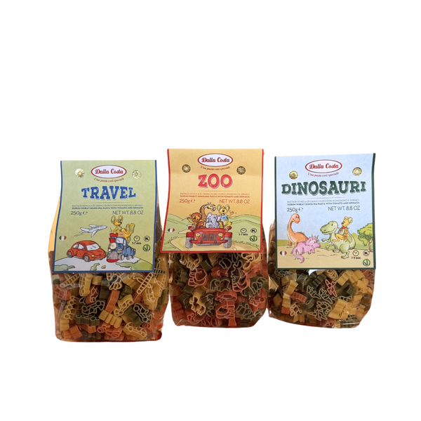 Макарони Dalla Costa Travel Pasta з томатом і шпинатом 250гр 01304S2612250DCA фото