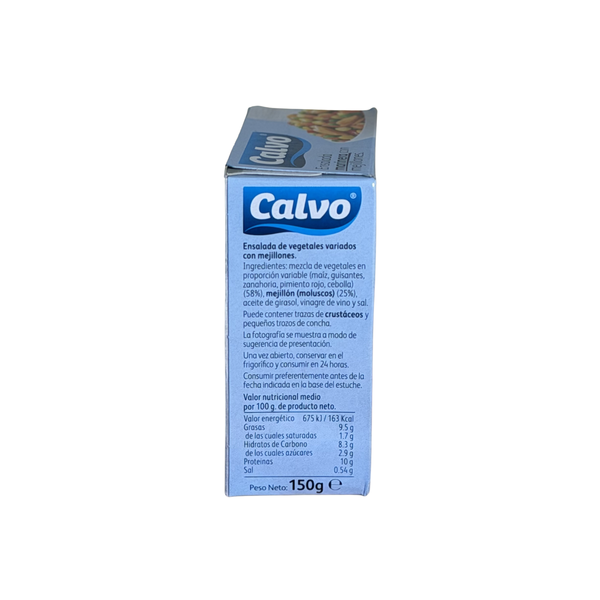 Салат Calvo marinera з мідіями (голубий) 150г 41545454 фото