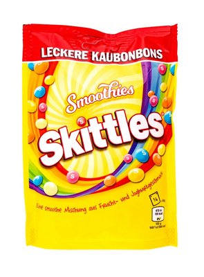 Драже Skittles Smoothies жовті 160 г, 12шт/ящ 1634547615 фото