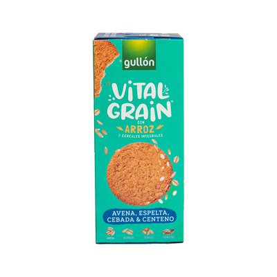 Печиво GULLON Vital Grain вівсяне зі спельтою, 250 г, 12 шт/ящ 1829512713 фото