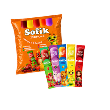 Сік для заморожування Sofik Ice Pops, 45 мл &times; 10 шт. 32352123102 фото
