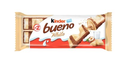 Шоколадні батончики Kinder Bueno White, 39 г, 15 уп/ящ 2080395227 фото