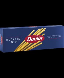 Макарони спагетті Barilla Bucatini №9 500гр, (24шт/ящ) 9 фото