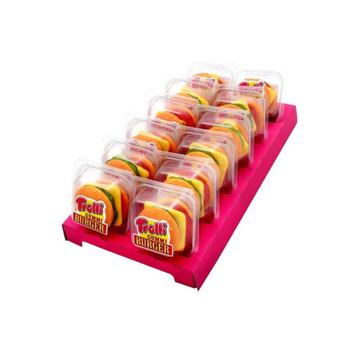 Жуйка Blister Trolli Burger 50 г, 24 шт/ящ  41541252 фото
