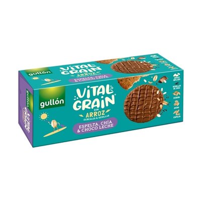 Печиво GULLON Vital Grain шоколад, спельта та чіа, 310 г, 15 шт/ящ 1829527494 фото