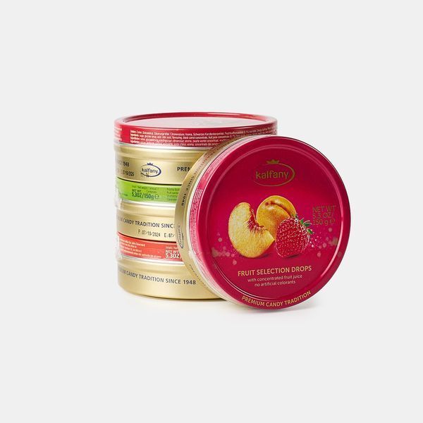 Льодяники в банці Kalfany Fruit Selection фруктове асорті 150гр 125900760 фото