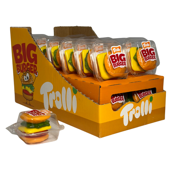 Жуйка Blister Trolli Burger 50 г, 24 шт/ящ  41541252 фото