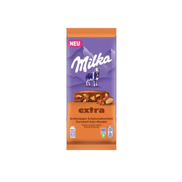 Шоколад Milka EXTRA Мигдаль/сол.карамель 190g 1563878 фото