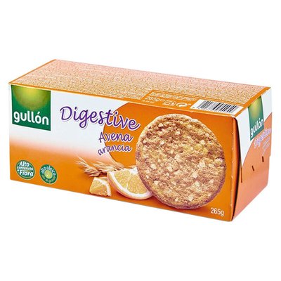 Печиво Gullon Digestive Avena Aracia вівсяне з апельсином 425гр, (15шт/ящ) T5624 фото