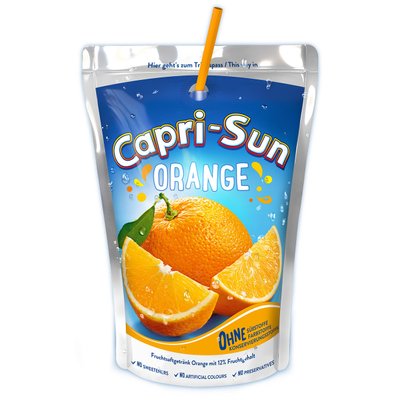 Сік Capri-Sun Orange апельсин 200мл, (40шт/ящ) LV1253 фото