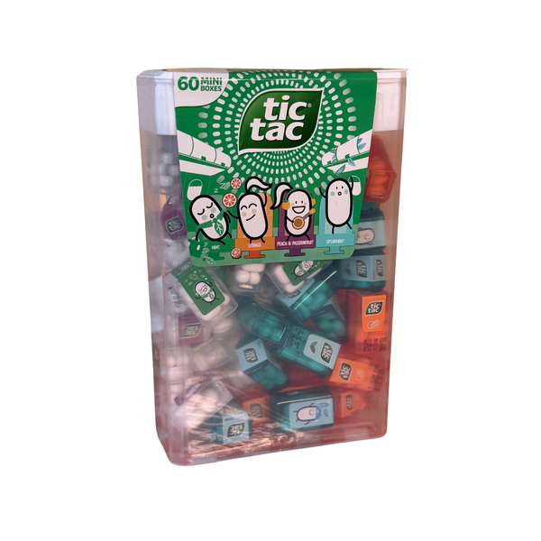Драже mini boxes Tic Tac Travels зелений 60 шт, 228 г 1946891888 фото
