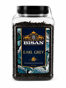 Чай чорний BISAN Earl Grey 150 г 21553 фото